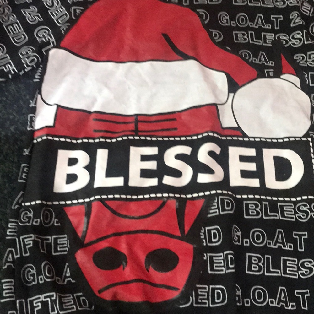Men’s King Maker sweatshirt shirt 2XL Blessed NWT - Picture 2 of 3